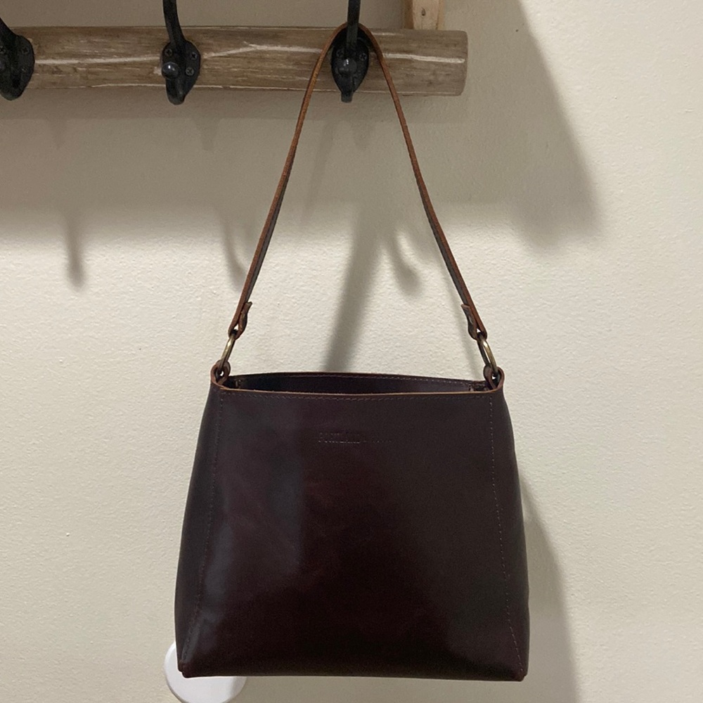 Portland Leather Goods Triangle Shoulder Bag